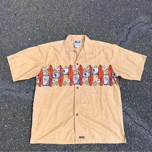 Vintage button down Hawaiian Shirt